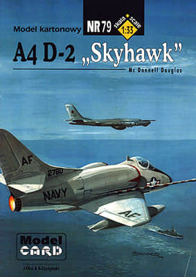 [ModelCard 079] Mc Donnell Douglas A4 D-2 Skyhawk