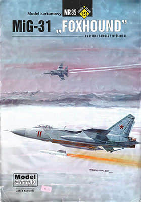 [ModelCard 085] MiG-31 Foxhound