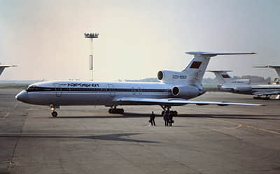 [Paper Modeling 065] Tu-154M重绘版 Aeroflot USSR-85621 1-72