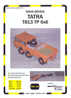 [Ripper Works 004] Tatra T813 TP 6×6