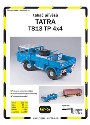 [Ripper Works 006] Tatra T813 TP 4×4