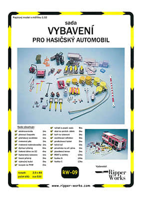 [Ripper Works 009] VYBAVENI PRO Hasicsky Automobil A4版
