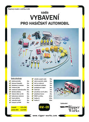 [Ripper Works 009] VYBAVENI PRO Hasicsky Automobil
