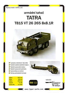 [Ripper Works 011] Tatra T815 VT 26 256 8×8.1R