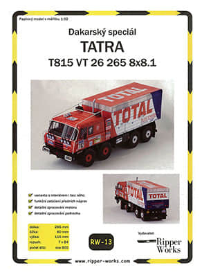 [Ripper Works 013] Tatra T815 VT26 265 8×8.1