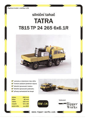 [Ripper Works 014] Tatra T815 TP 24 265 6×61R