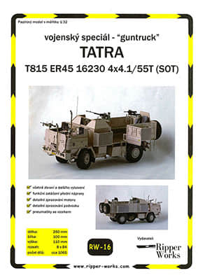 [Ripper Works 016] Tatra T815 ER45 16230 4×4.1 55T SOT A4版