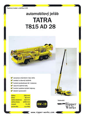 [Ripper Works 019] Tatra T815 AD 28
