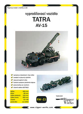 [Ripper Works 023] Tatra AV-15