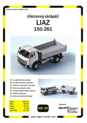 [Ripper Works 029] Liaz 150.261 A4版