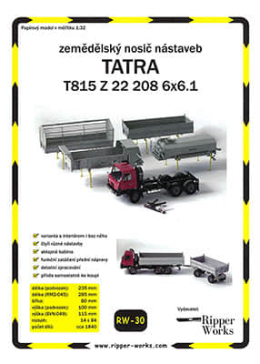 [Ripper Works 030] Tatra T815 Z 22 208 6×6.1