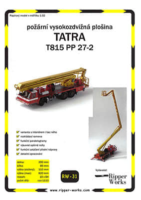 [Ripper Works 031] Tatra T815 PP27-2 A4版