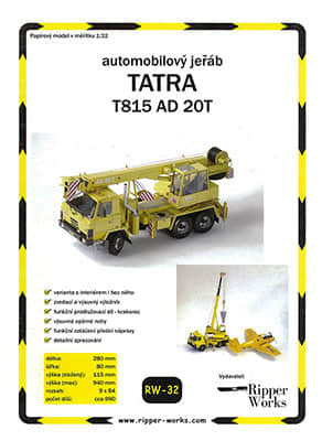 [Ripper Works 032] Tatra T815 AD-20T