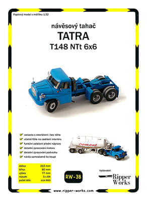 [Ripper Works 038] Tatra T148 NTt 6×6