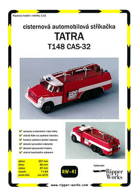 [Ripper Works 041] Tatra T148 CAS-32 A4版