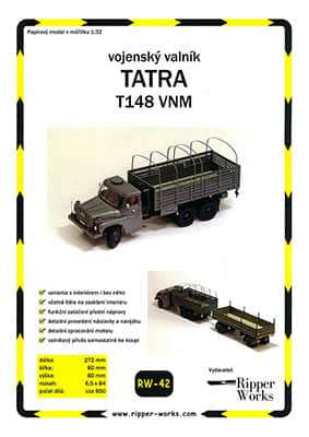 [Ripper Works 042] Tatra T148 VNM A4版