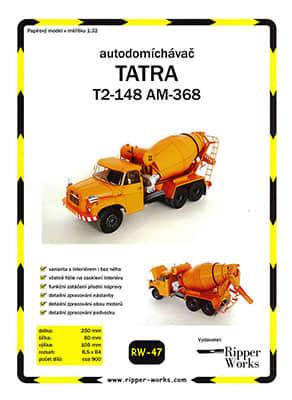 [Ripper Works 047] Tatra T2-148 AM-368