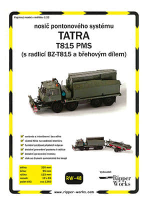 [Ripper Works 048] Tatra T815 PMS s BZ-T815-52纸模网 - 海量纸模型图纸下载