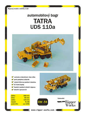 [Ripper Works 054] Tatra UDS 110a A4版