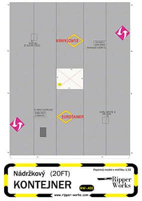 [Ripper Works A02] 20Ft Kontejner