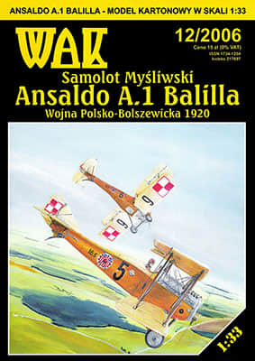 [WAK 2006-12] Ansaldo A.1 Balilla
