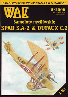 [WAK 2008-08] Spad S.A-2 & Dufaux C.2