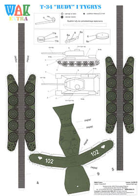 [WAK 2010-03 Extra] T-34 Rudy & Tiger