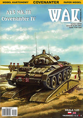 [WAK 2016-01] A13 Mk.III Covenanter IV