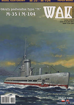 [WAK 2016-02] M-class submarine M-35 & M-104 1-100