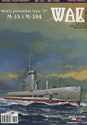 [WAK 2016-02] M-class submarine M-35 & M-104