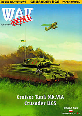 [WAK 2019-01 Extra] Cruiser Tank Mk.VIA Crusader IICS