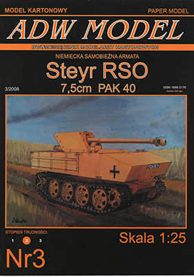 [ADW Model 03] Steyr RSO 7.5cm PAK 40