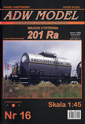 [ADW Model 16] Wagon Cysterna 201 Ra