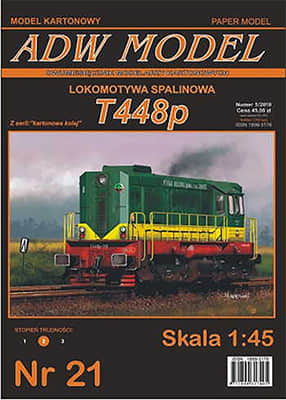 [ADW Model 21] Lokomotywa spalinowa T448p