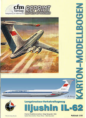[CFM] Ilyushin Il-62 Aeroflot 1:78重涂版