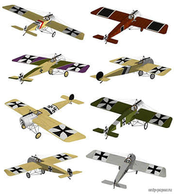 [Card Plane Free] Fokker E-III