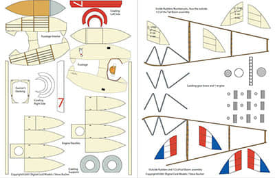 [Digital Card Model] Caudron G4
