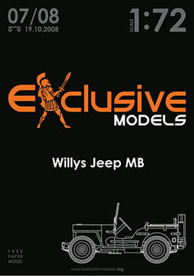 [Exclusive Models 010] Willys Jeep MB