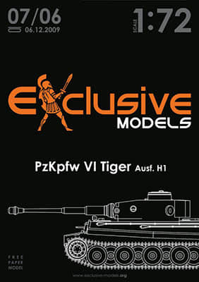 [Exclusive Models 012] PzKpfw VI Tiger Ausf.H1