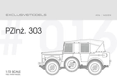 [Exclusive Models 016] PZInz. 303