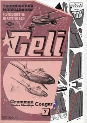 [Geli 007] Grumman F9F-8 Cougar