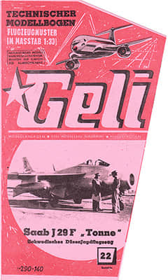 [Geli 022] Saab J-29 Tonne