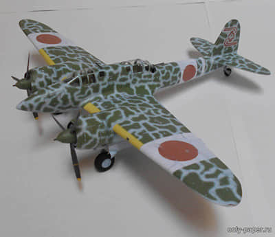 [Inwald Card Models] Ki-45 Toryu G
