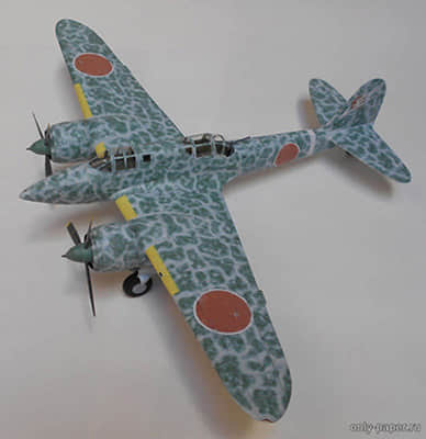 [Inwald Card Models] Ki-45 Toryu