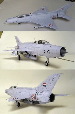 [Inwald Card Models] MiG-21 Egyptian