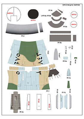 [Inwald Card Models] MiG-21 Egyptian