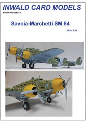 [Inwald Card Models] Savoia-Marchetti SM.84