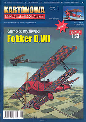 [Kartonowa Kolekcja 01] Fokker D.VII