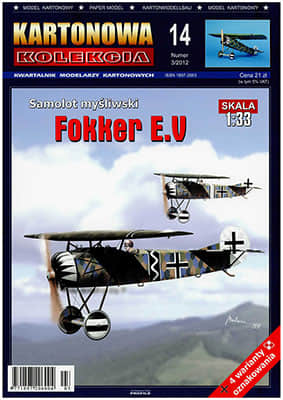 [Kartonowa Kolekcja 14] Fokker E.V