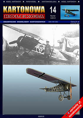 [Kartonowa Kolekcja 14] Fokker E.V重涂版